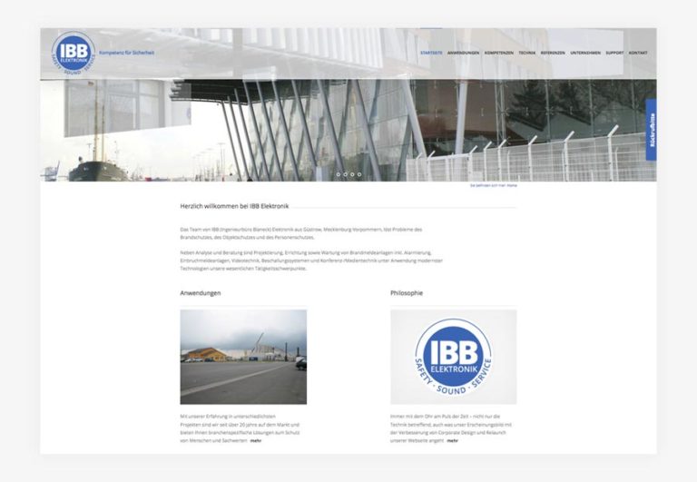 Neue Webseite - IBB Elektronik