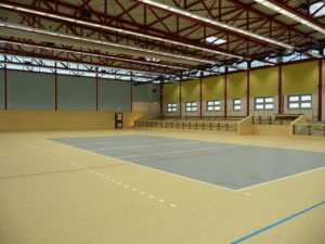 Sporthalle Warnemünde Innenbereich