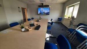 Seminarraum Gebäude Gas