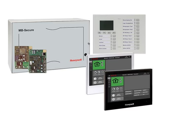 Honeywell EMT Bedienteile, Quelle: https://www.security.honeywell.de/mb-secure/